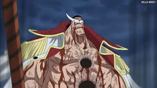 ワンピースアニメ 頂上戦争編 485話 白ひげ ワンピースは実在する Edward Newgate | ONE PIECE Episode 485