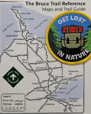 Bruce Trail hiking reference guide.