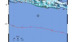 Gempa bumi dengan magnitudo 6.0 mengguncang wilayah Pacitan, Tidak Berpoptensi Tsunami