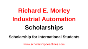 Richard E. Morley Industrial Automation Scholarship