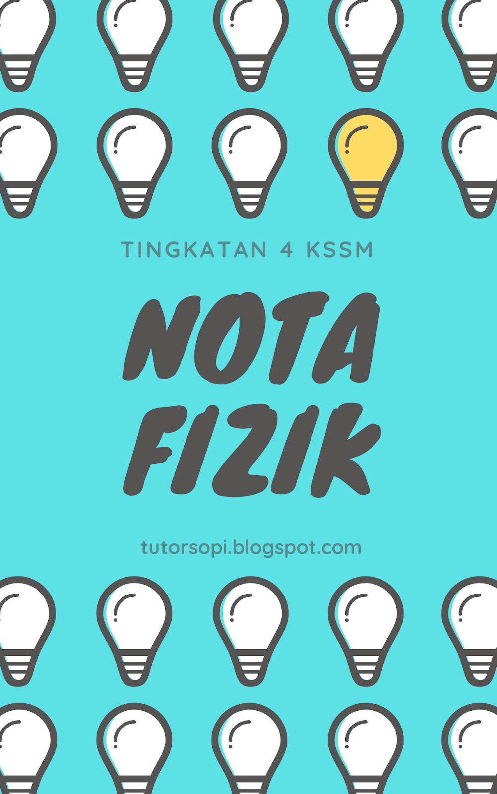 Cg Sopi: Nota Fizik SPM Tingkatan 4 KSSM (Updated 12/4)