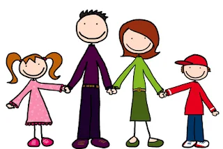 Papa junto a toda la familia