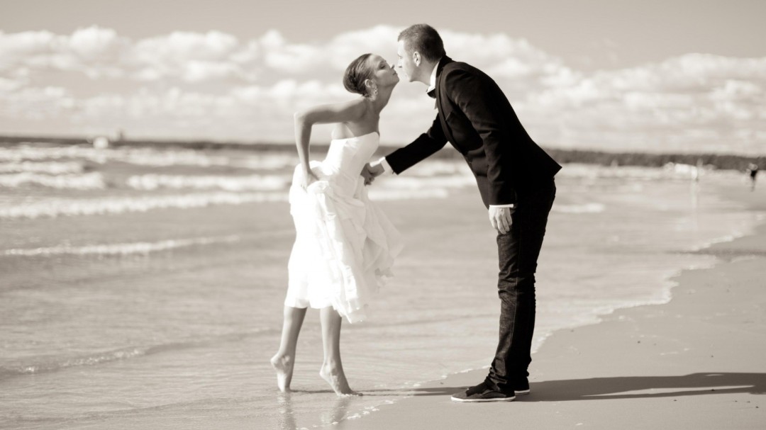 beach wedding photography