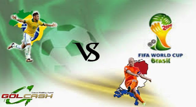  Prediksi Skor Brazil vs Belanda 13 Juli 2014