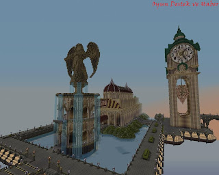Minecraft Uçan Şehir