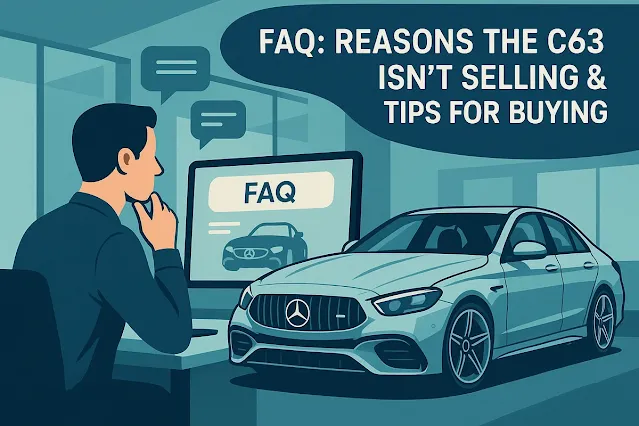 よくある質問（FAQ）：C63が売れてない理由と購入のコツ