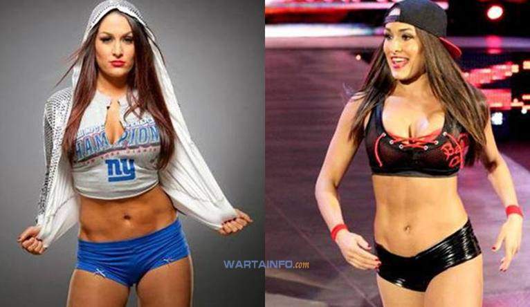 Foto Hot Nikki Bella Pegulat Diva WWE Wanita Cantik Terseksi Paling terkaya di dunia