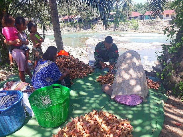 Anggota Satgas TMMD Kodim 0204/DS: Warga Dusun Ini Sudah Seperti Keluarga Sendiri