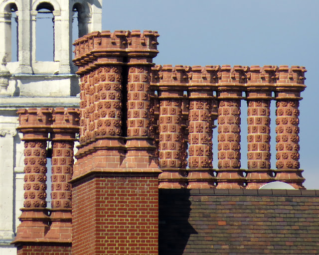 Chimneys, Arundel House, Arundel Street, Temple, London