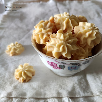 Butter cookies 牛油饼干