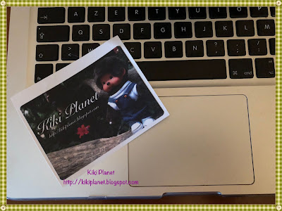 kiki monchhichi i-sticker sticker trackpad macbook iPhone iPad 