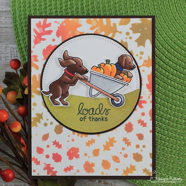 Loads of Thanks Card by Juliana Michaels featuring Newton's Nook Designs Loads of Thanks Stamp Set created for Simon Says Stamps Stamptember®