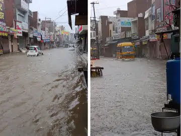 Flood situation in Haryana due to rain: Clouds likely to rain in many districts now; 120MM water fell in Bhiwani and 110MM in Jind