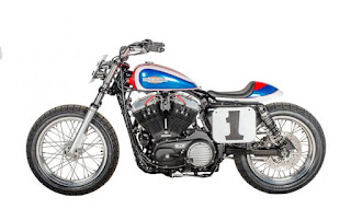 sportster mert lawwill replica flat track by shaw hd side left