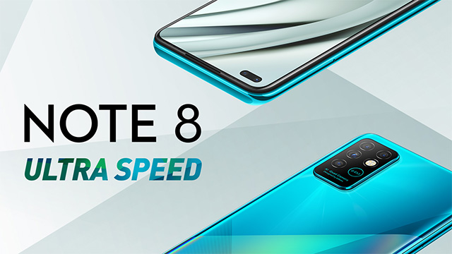 infinix note 8 ultra speed