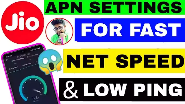 Jio APN Settings For High Speed Internet 2021 & Low Ping