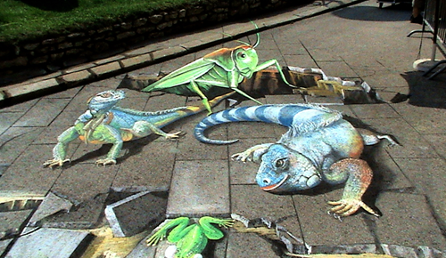 LIENZ 3D STREETPAINTING