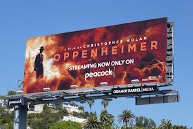 Oppenheimer movie billboard