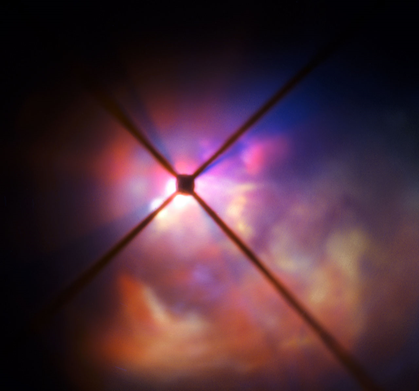 ambiente que rodeia a estrela VY Canis Majoris
