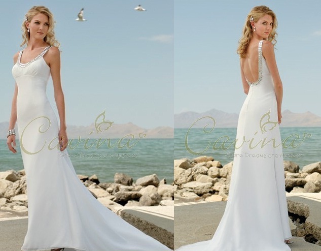 Carina casual Beach Wedding Dresses 2011