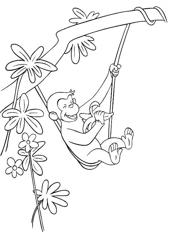 MACACO PARA COLORIR → Desenhos para Imprimir e Pintar