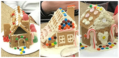 Mini Gingerbread house program, graham cracker houses