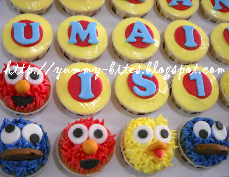 sesame street cupcakes. of Sesame Street Cupcakes