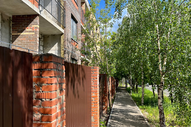 Немчиновка, улица Кандинского, строящийся жилой комплекс «Немчиновка Резиденц»