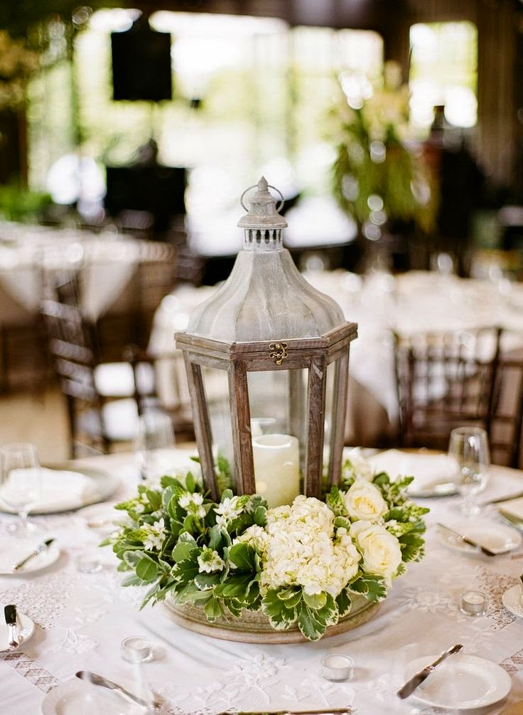 Beautiful Bridal: Lantern Wedding Centerpieces