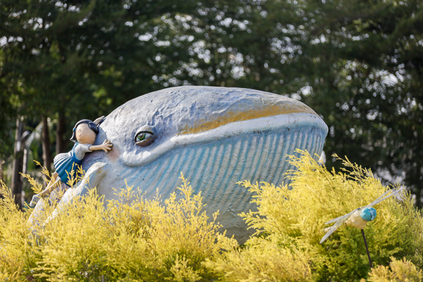 雲林西螺埤頭繪本公園充滿在地農村特色，可愛造型裝置藝術好好拍