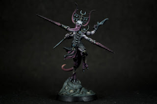 Warhammer Underworlds - The Thricefold Discord - Lascivyr - Demon of Slaanesh (front)