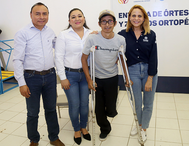DIF Yucatán realiza primera entrega de prótesis del 2023