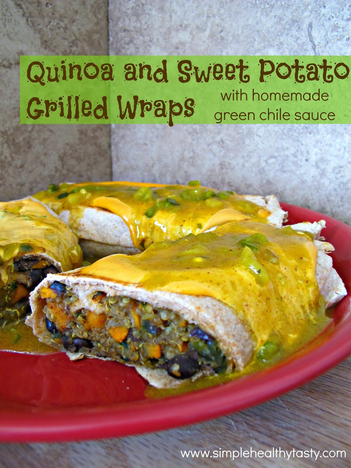 Sweet Potato and Quinoa Wraps