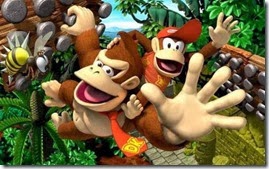 Donkey Kong Country Tropical Freeze, abelha, Diddy e Donkey