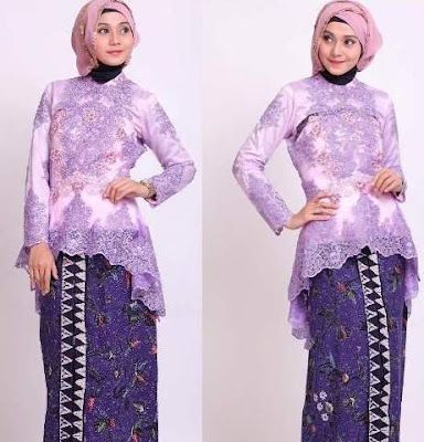 Model kebaya muslim modern wisuda terbaru