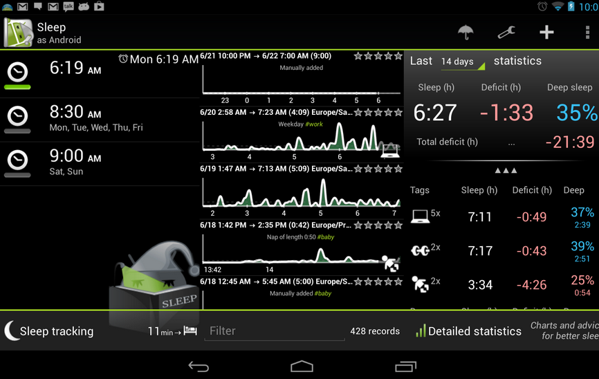 Free Download Latest Android Apps: Sleep as Android Free Download ...