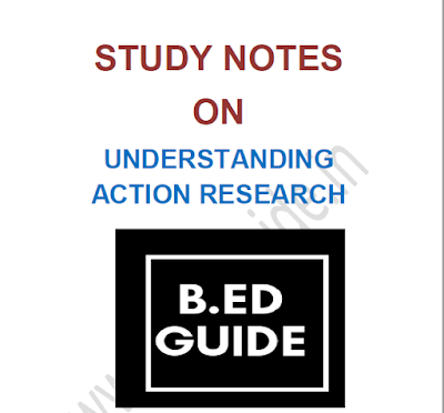 B.ed Notes on Action Research PDF Download
