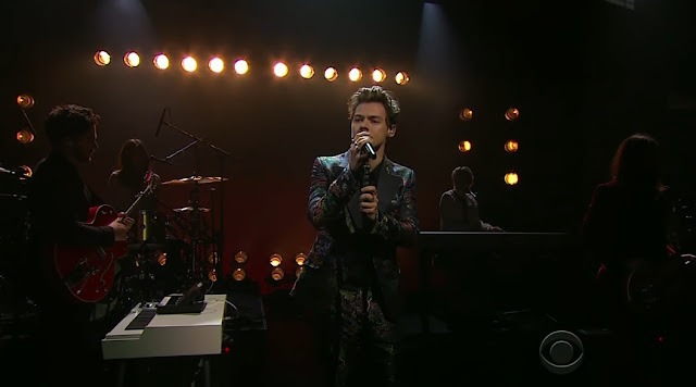 Harry Styles Performs At Late Late Show With James Corden