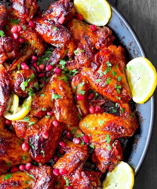 Buffalo Chicken Wings With Peri Peri Sauce