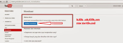 Cara Daftar Google AdSense Indo Melalui Akun Youtube