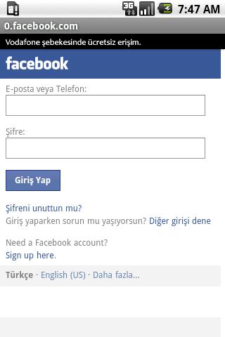 Aplikasi Facebook Gratis Dengan 0.fb Android