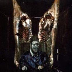 Francis Bacon, Figure With Meat, 1954