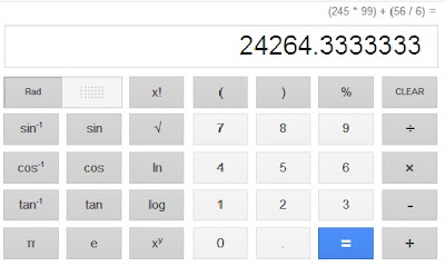 google calculator