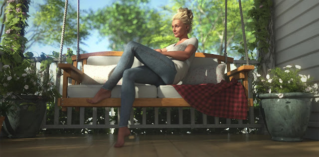 Le Romantique Porch Vignette