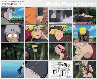 Download Anime Naruto Shippuden Episode 45 (Konsekuensi Pengkhianatan) Subtitle Indonesia