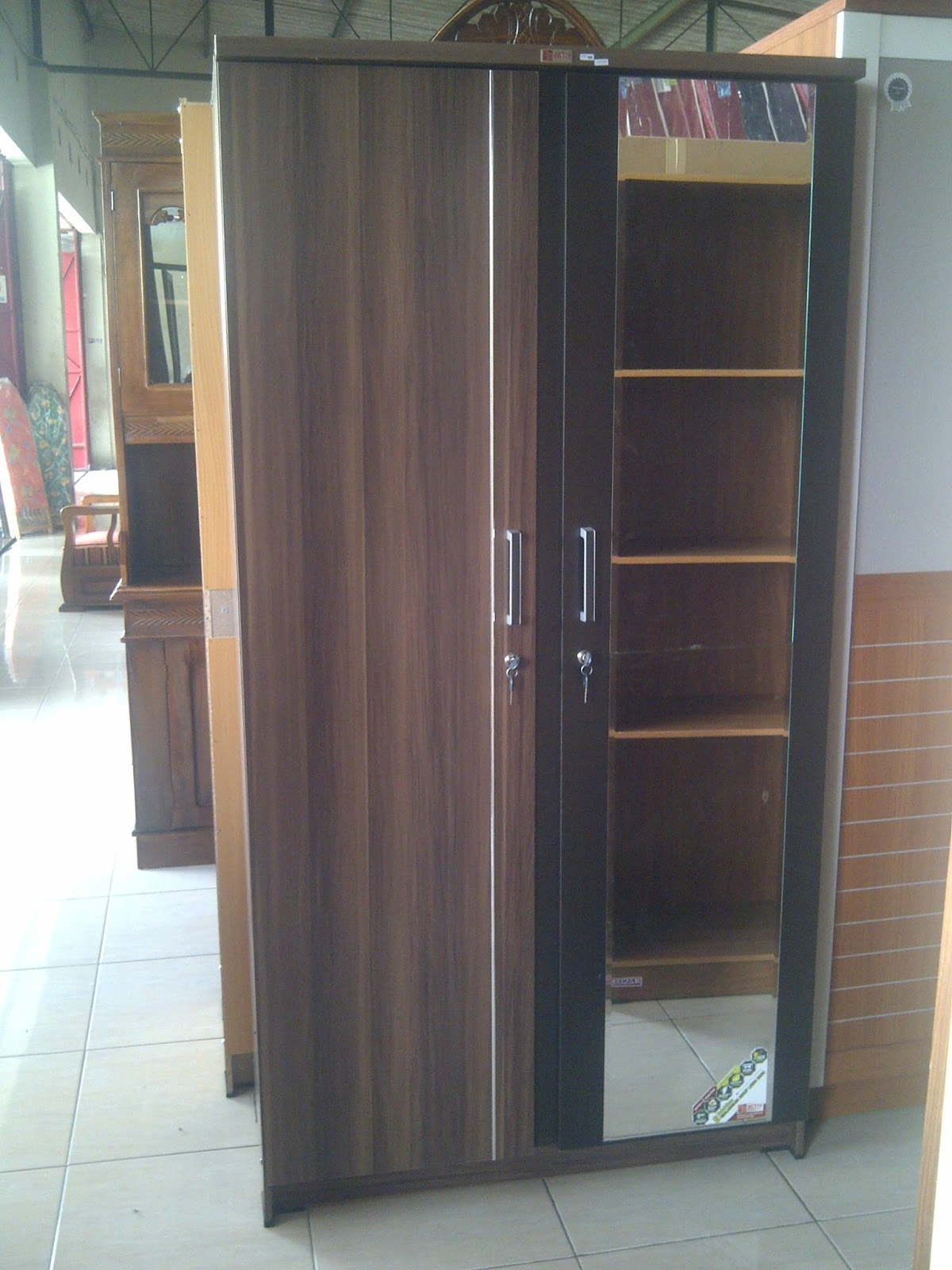  Lemari  2 Pintu Sliding ACTIV Rp 1 200 000 DM MEBEL JOGJA  