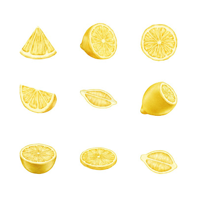 200 + Cartoon Images of Lemon fruit