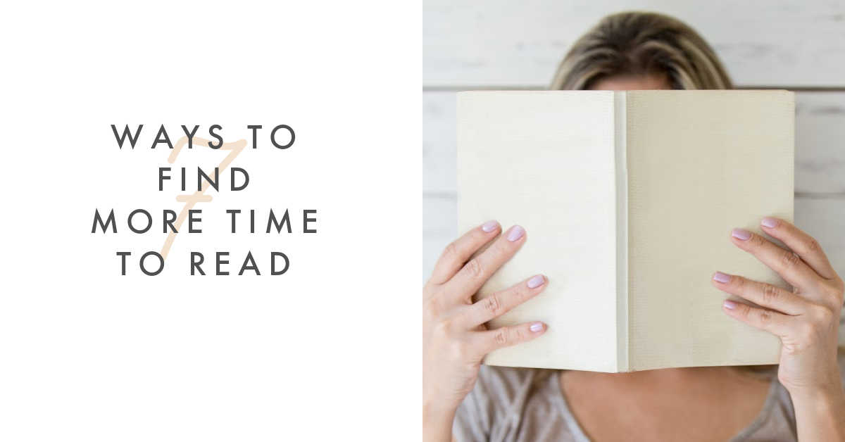 FIND MORE TIME TO READ