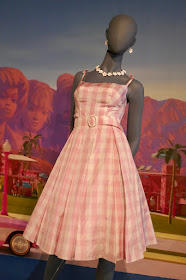 Barbie movie gingham dress costume