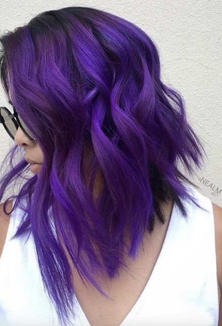 purple hair color 2019 - 2020